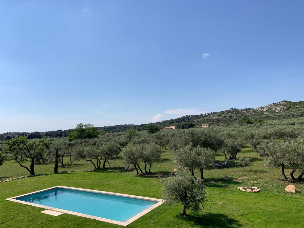 Bed and Breakfast La Bergerie de Cigalon Mouries Exterior foto