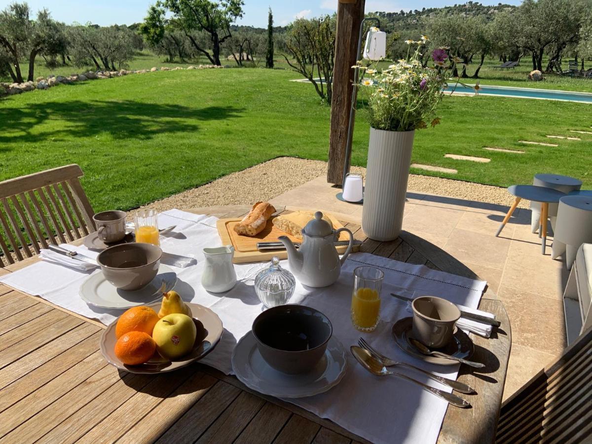 Bed and Breakfast La Bergerie de Cigalon Mouries Exterior foto