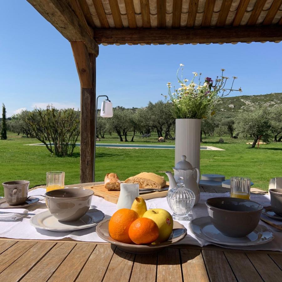 Bed and Breakfast La Bergerie de Cigalon Mouries Exterior foto