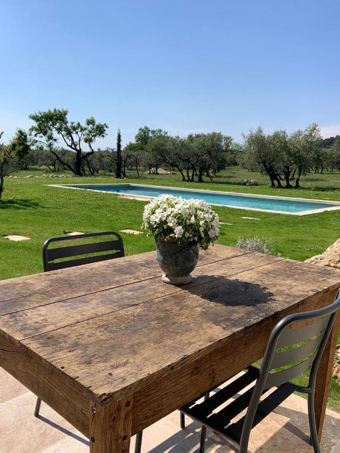 Bed and Breakfast La Bergerie de Cigalon Mouries Exterior foto