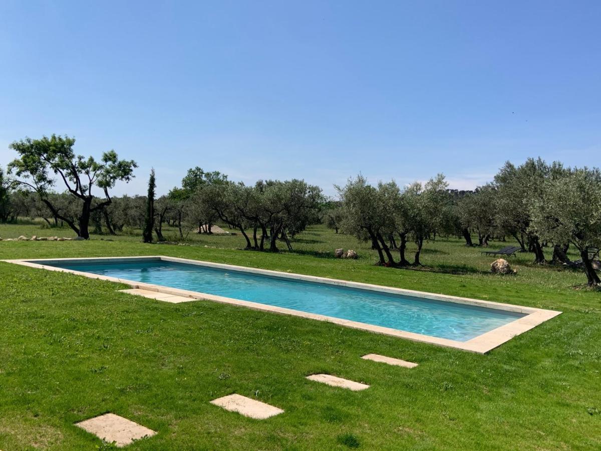 Bed and Breakfast La Bergerie de Cigalon Mouries Exterior foto
