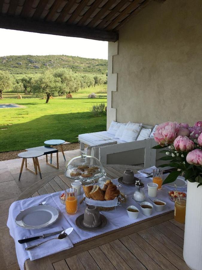 Bed and Breakfast La Bergerie de Cigalon Mouries Exterior foto